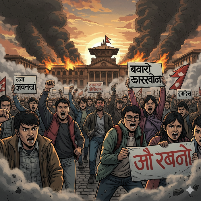 Nepal Berdarah, Indonesia Terjaga : Pelajaran Tragis tentang Kemarahan Generasi Muda dan Masa Depan Demokrasi