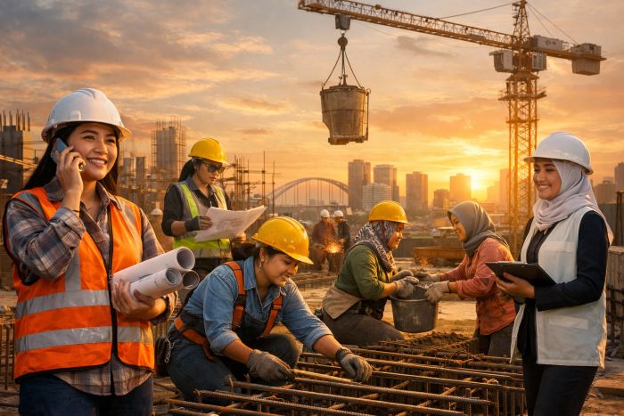 Perempuan Tangguh di Balik Beton dan Baja: Refleksi Hari Ibu tentang Kesetaraan dalam Konstruksi Indonesia