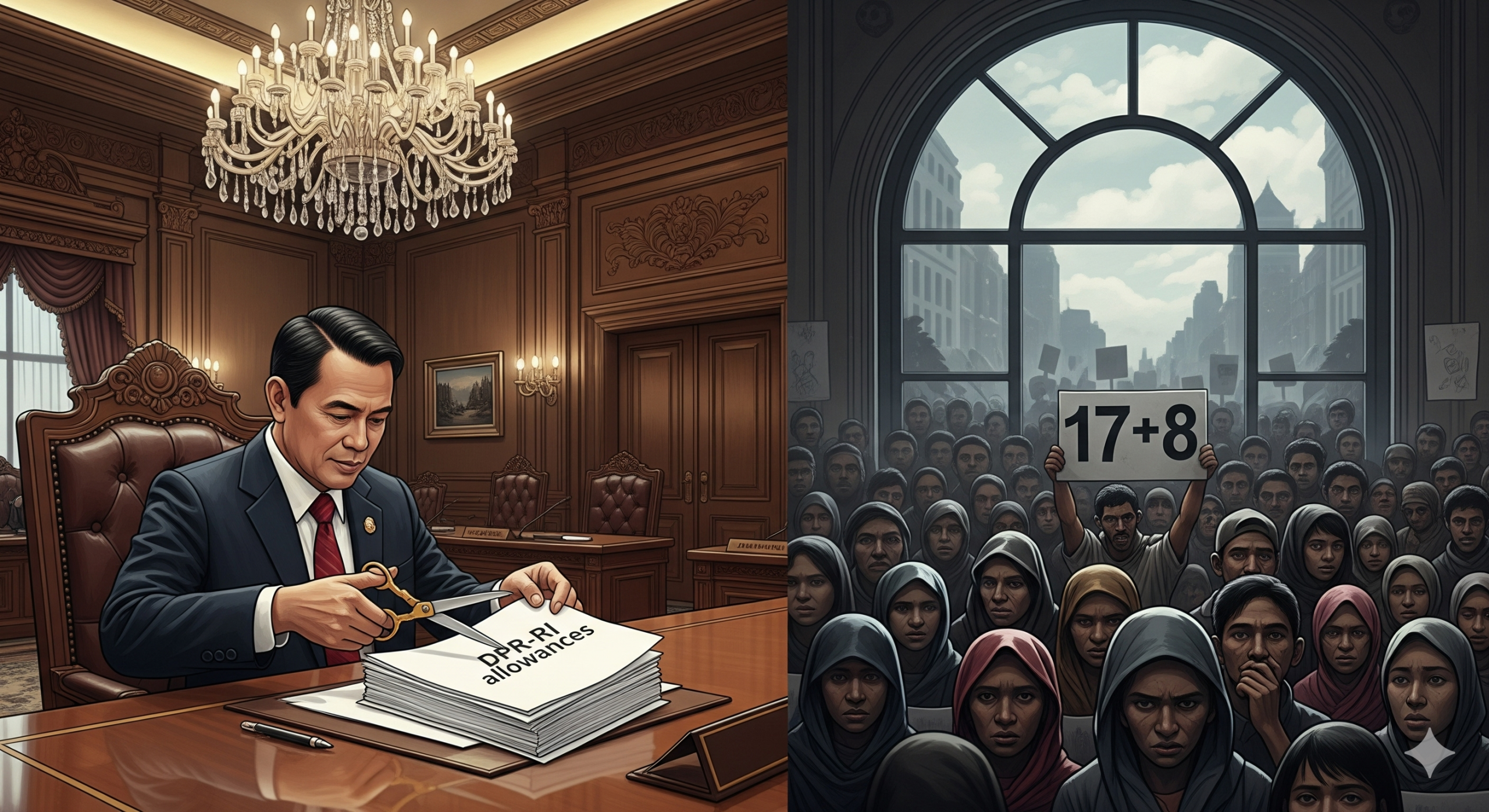 Dari Tuntutan ke Tindakan: Respons DPR terhadap Suara 17+8 yang Menggelegar