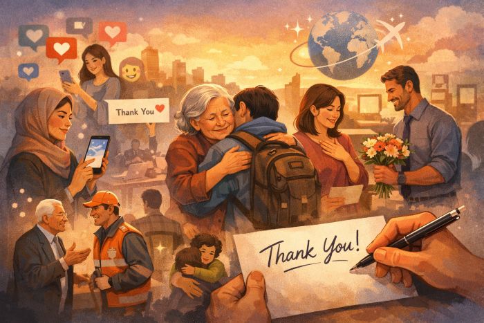 Ketika Dua Kata Sederhana Menjadi Jembatan Kemanusiaan: Merayakan 11 Januari sebagai International Thank You Day